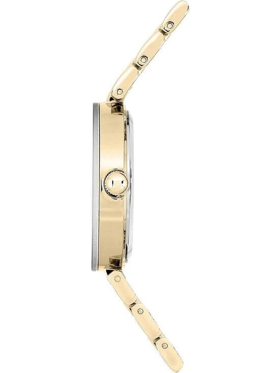 Anne Klein Women\'s Purple Gold Analog Solid Genuine Diamond Dial Bracelet Watch main image 4